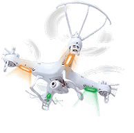 Drone microtelecamere